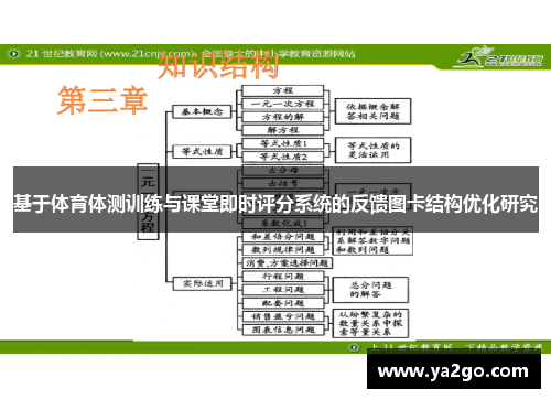 基于体育体测训练与课堂即时评分系统的反馈图卡结构优化研究