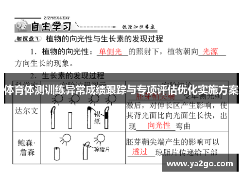 体育体测训练异常成绩跟踪与专项评估优化实施方案
